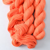 Spicy Papaya - Miss Babs Laurel Falls Shaniko Merino wool yarn