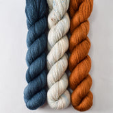Spiny, Eastern Bluebird, and Roasted Pumpkin - Miss Babs Yet Trio
