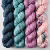 Spiny, Stargazing, Lepidolite, and Material Girl - Miss Babs Yummy 2-Ply Quartet