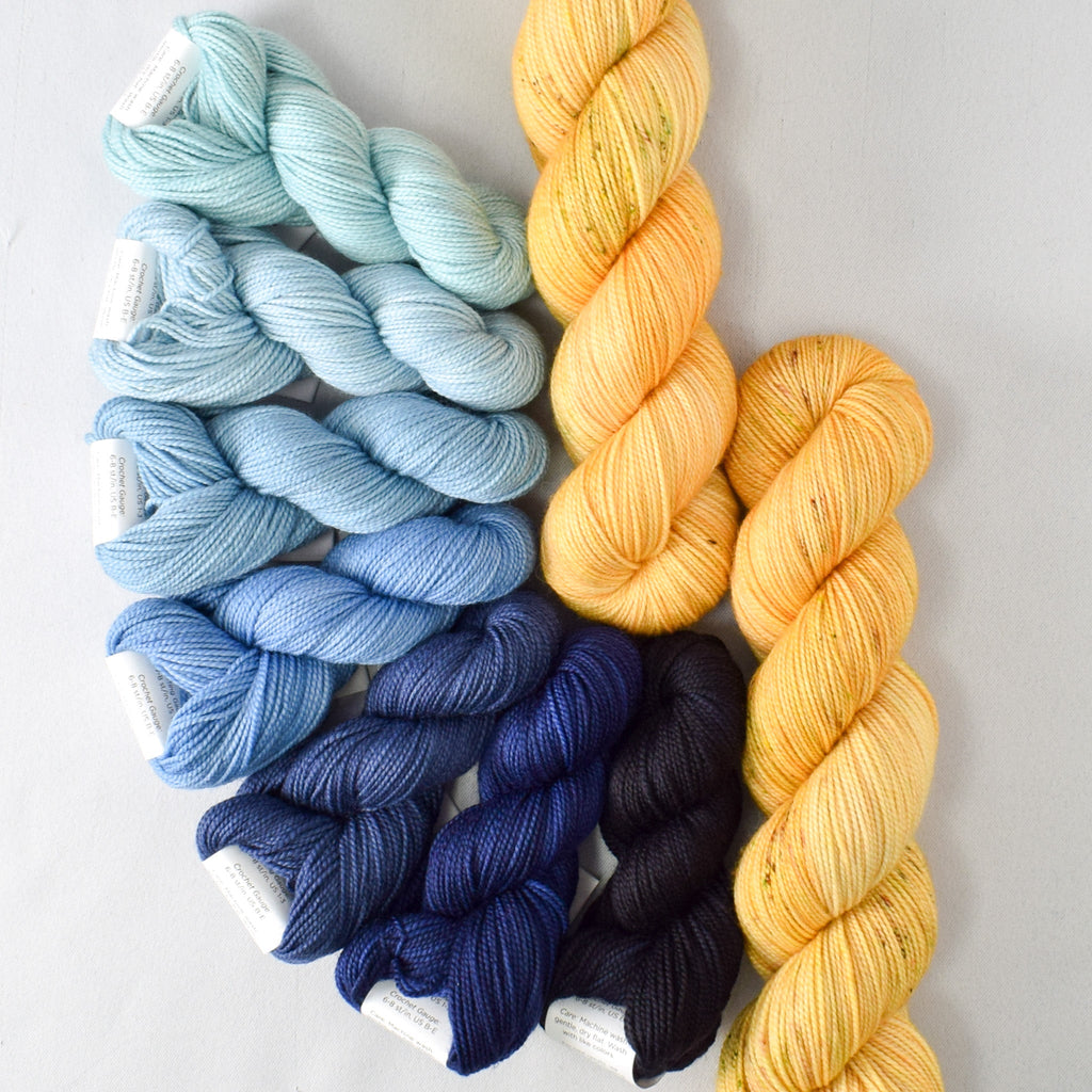 Spiral Colony with Snow Crocus - Miss Babs Cosmic Connections Set