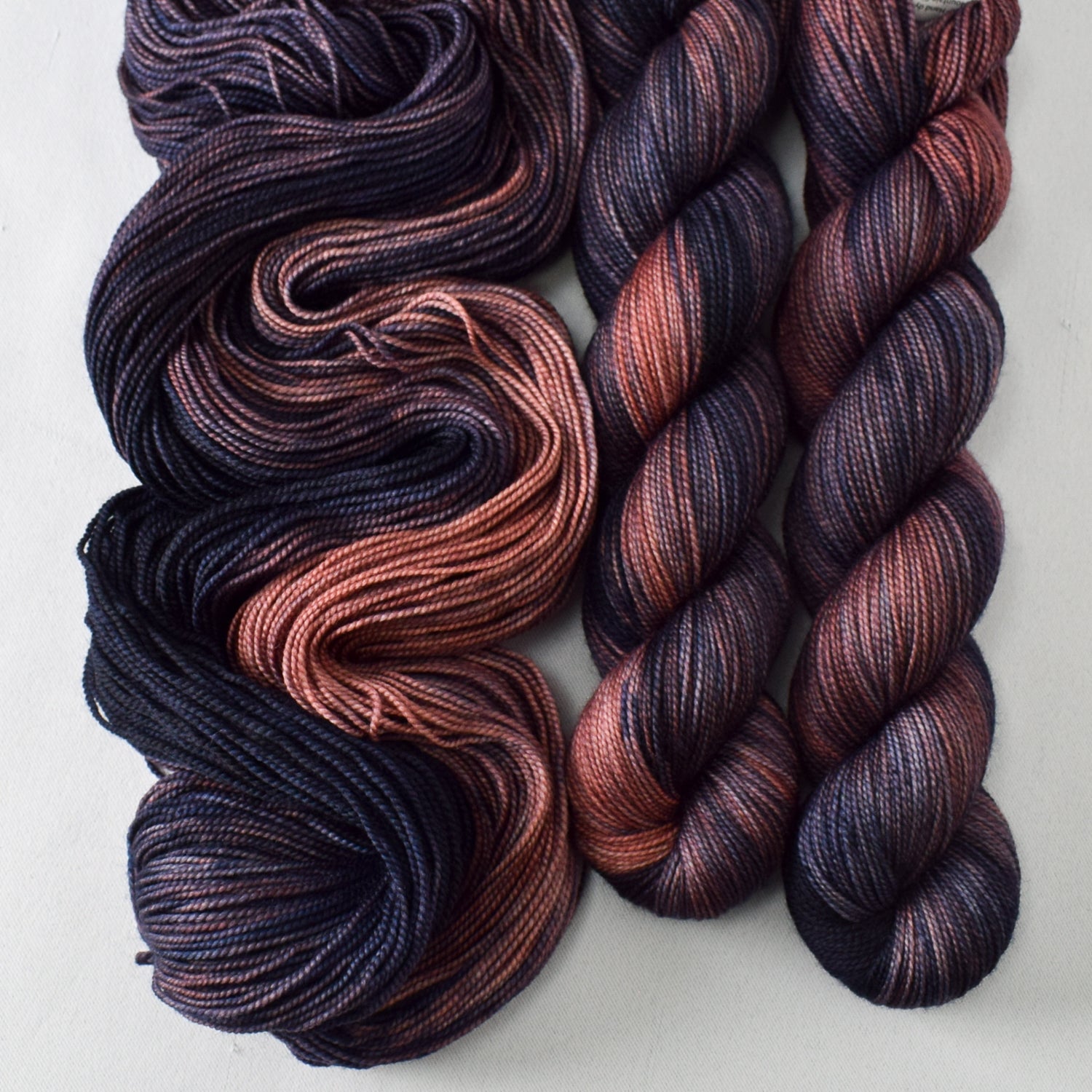 Spirit Blue - Miss Babs Yummy 2-Ply superwash Merino wool yarn