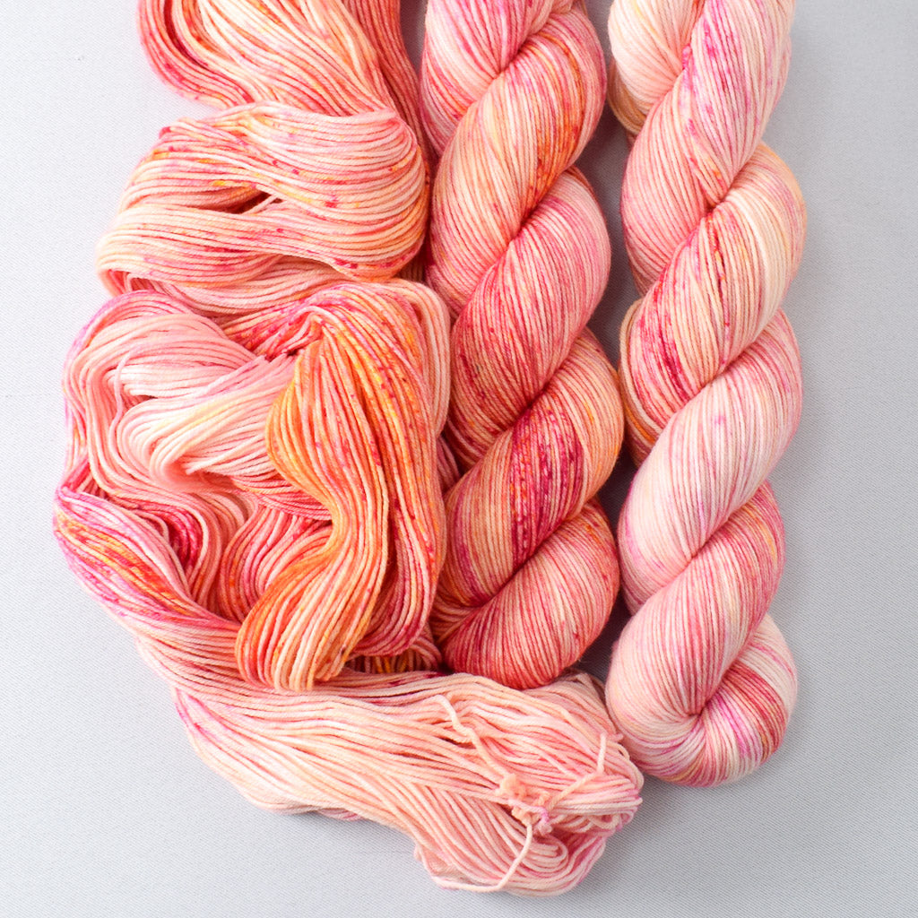 Spotted Flowers - Miss Babs Putnam Merino wool and nylon sock yarn