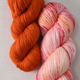 Spotted Flowers and Supernova - Miss Babs Sol Shawl Set