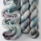 Spring at Pullen Park - Miss Babs Tarte wool blend sock yarn