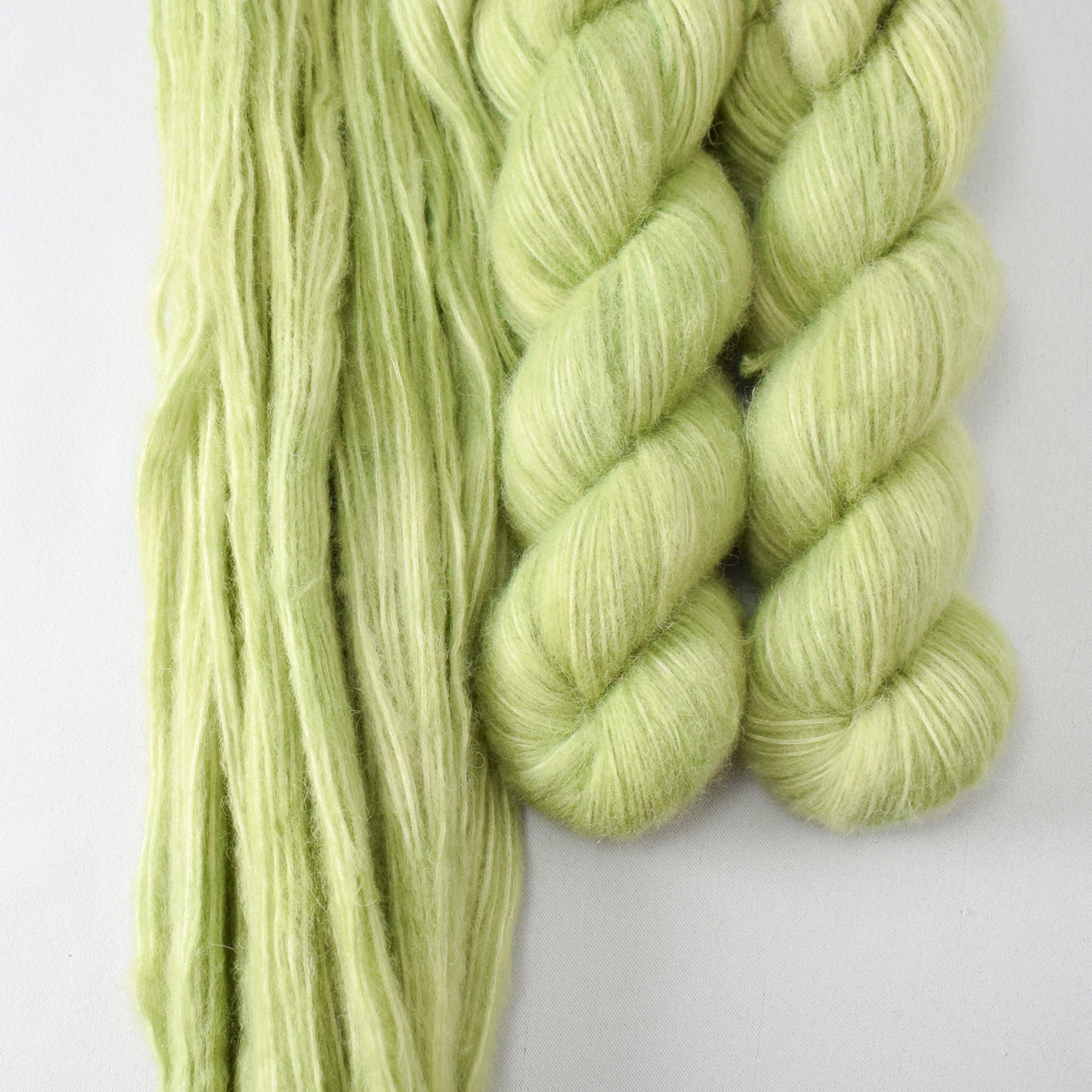Spring Green - Miss Babs Billow yarn