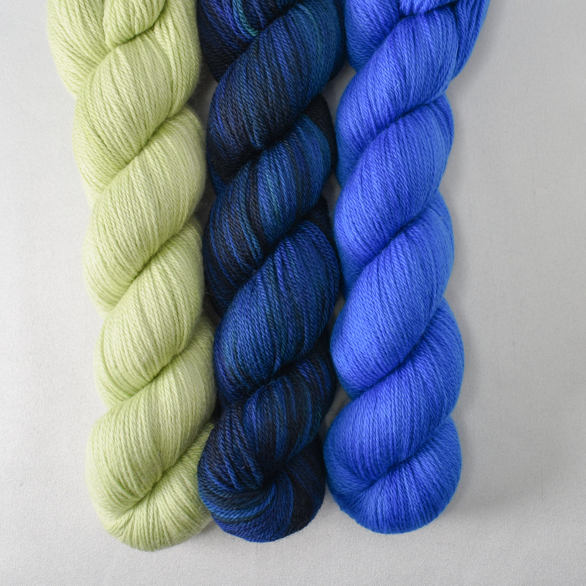 Spring Green, Blue Ridge, and Zing - Miss Babs Caroline Trio