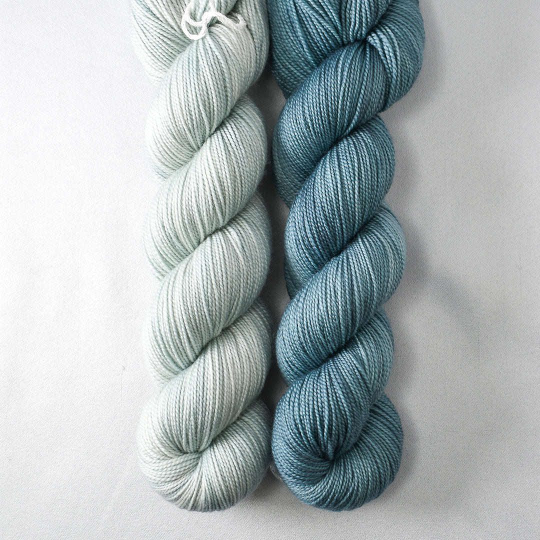 Stippleback and Watery Tart - Miss Babs 2-Ply Duo