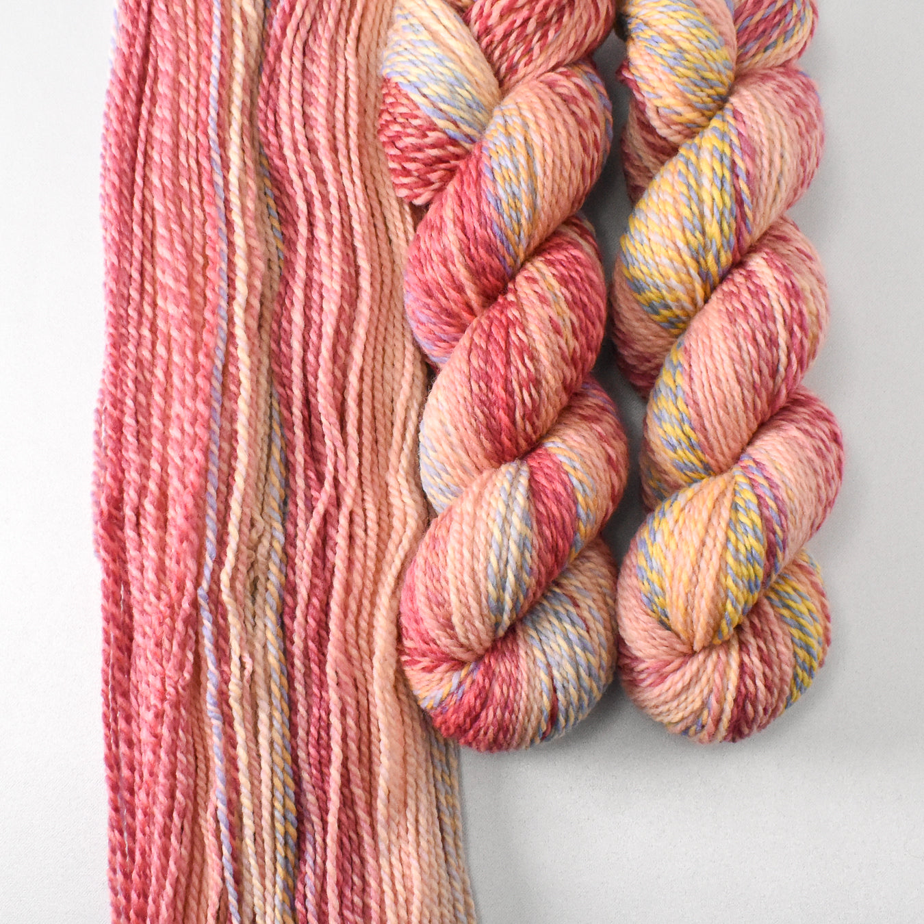 Sublime Skies 3 - Miss Babs Junction Fiber Mill Making Tracks yarn