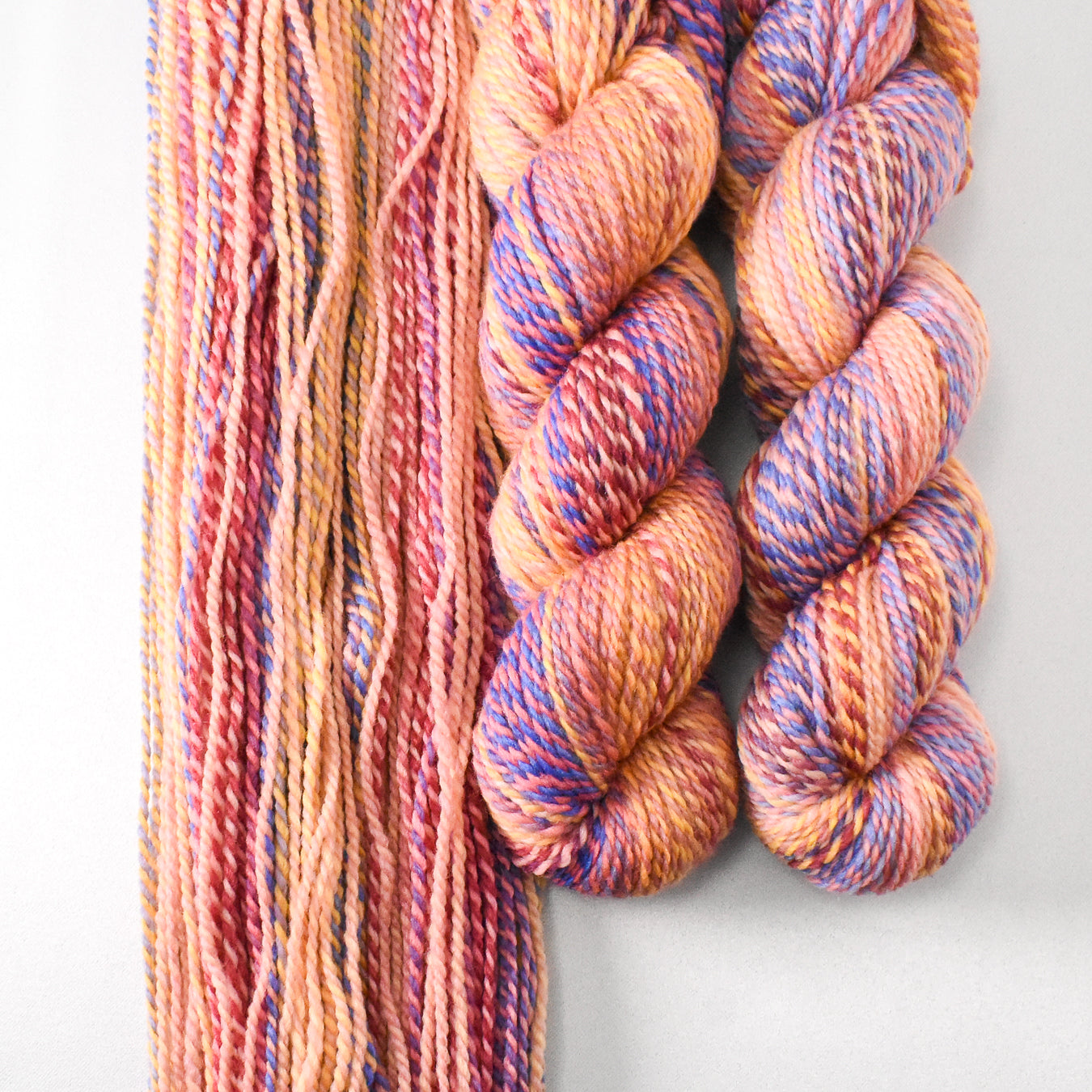Sublime Skies 6 - Miss Babs Junction Fiber Mill Making Tracks yarn