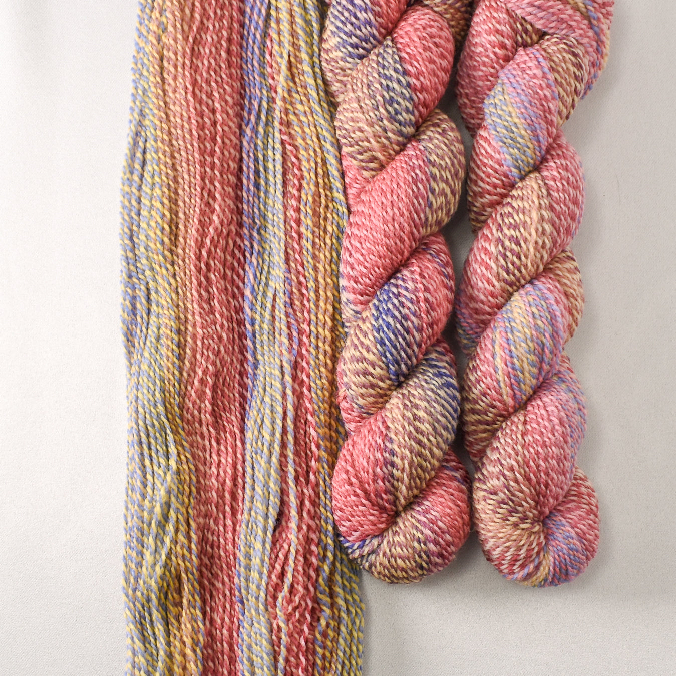 Sublime Skies T - Miss Babs Junction Fiber Mill Making Tracks Lite yarn