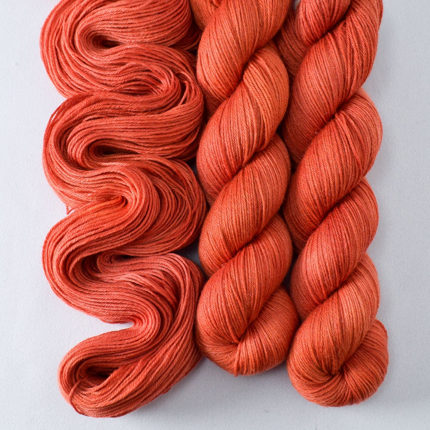 Sugar Maple 2 - Miss Babs Tarte wool blend sock yarn