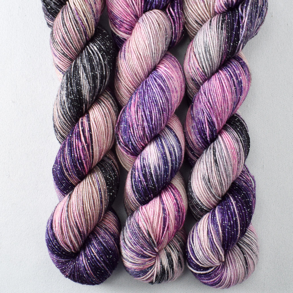 Surpriza - Miss Babs Estrellita fingering weight superwash merino and Lurex yarn