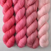 Sweet Pea, Kissing Booth, Embellish, and Puna Flamingo - Yummy 2-Ply Quartet