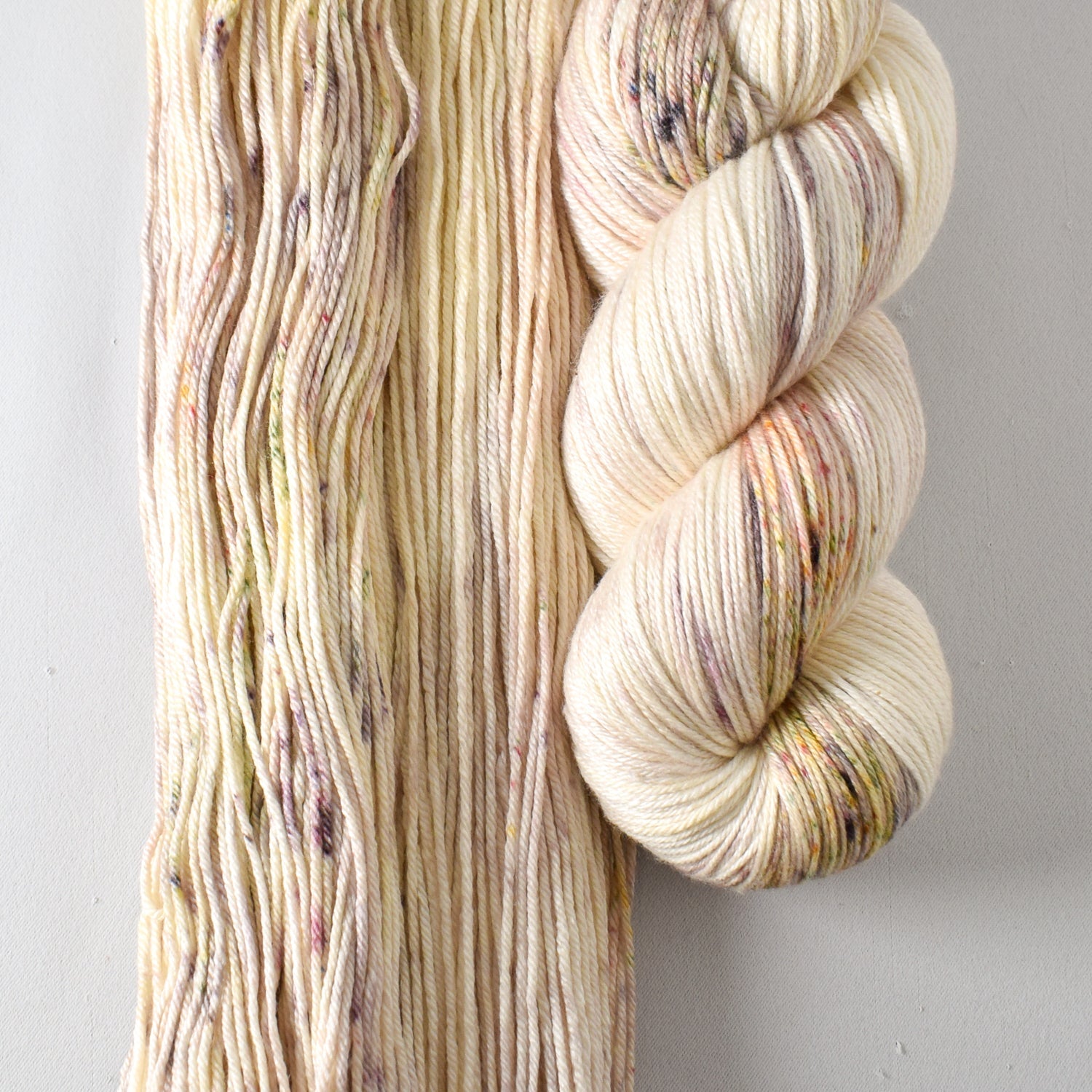 Tea Time Frenzy - Miss Babs Big Silk wool and silk blend yarn