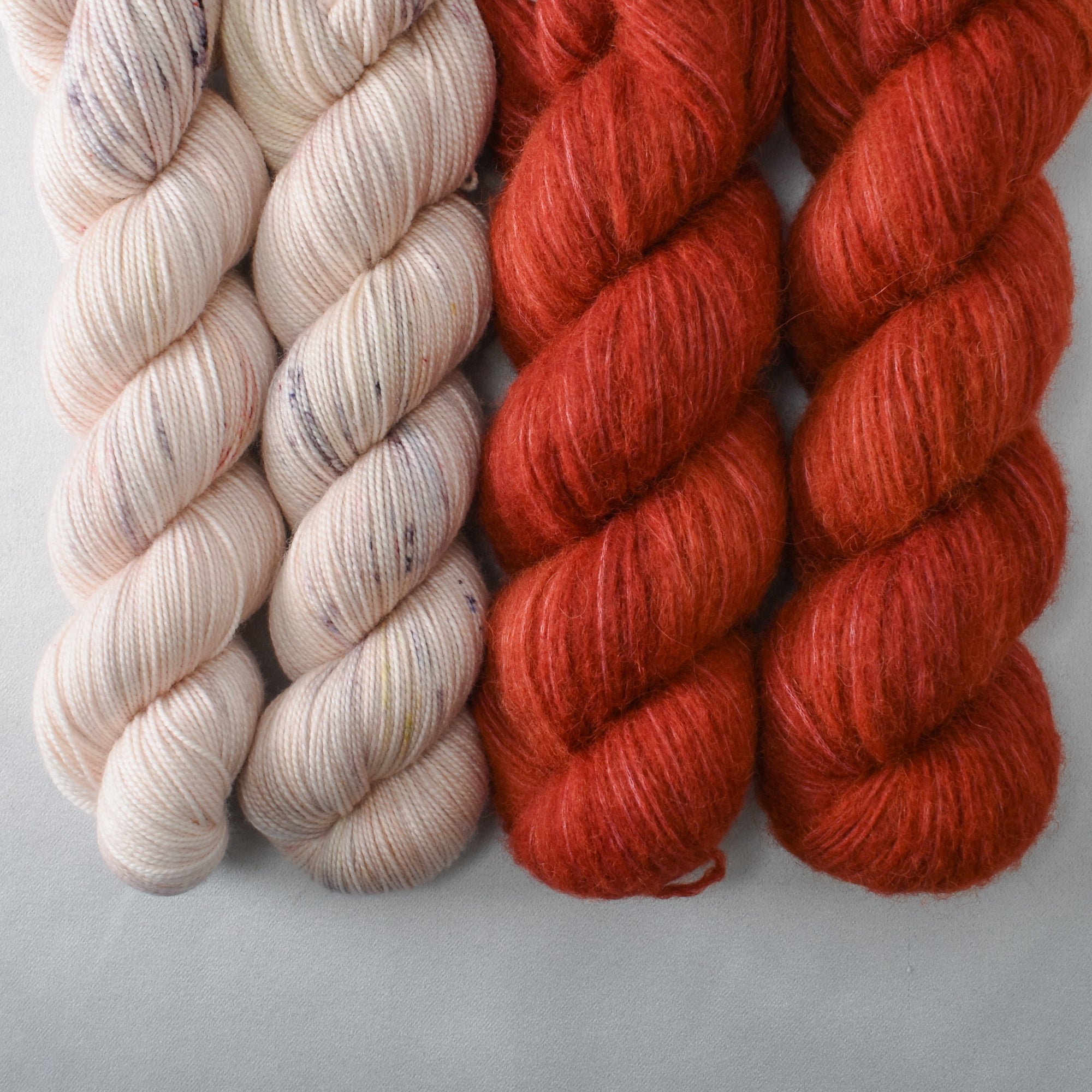 Tea Time Frenzy and Turkey Red  - Turn Up the Gain Set - Babette