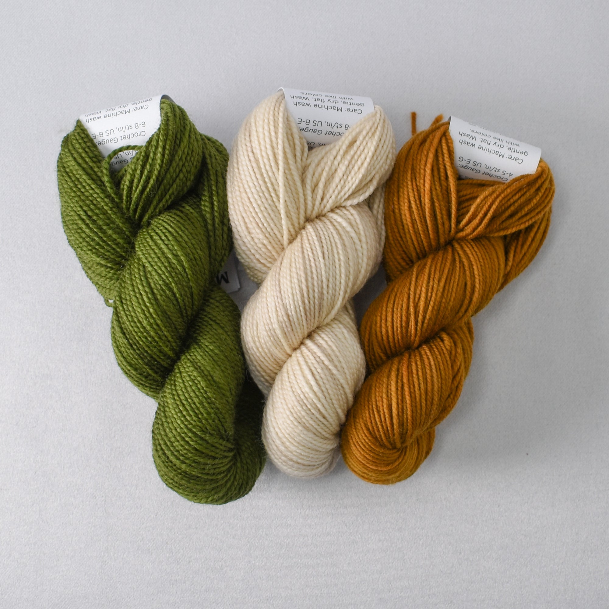 Terrapin Station, Up the Garden Path, and Old Gold - Sweater Weather Mystery Gnome Set - Babette