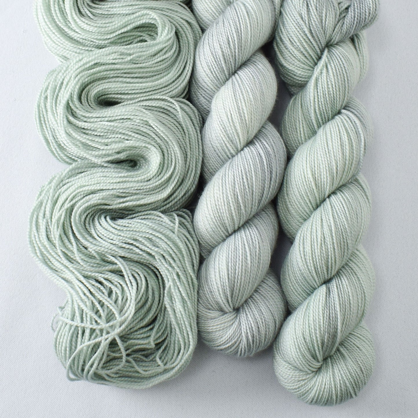 Through the Fog - Miss Babs Yummy 2-Ply superwash Merino wool yarn