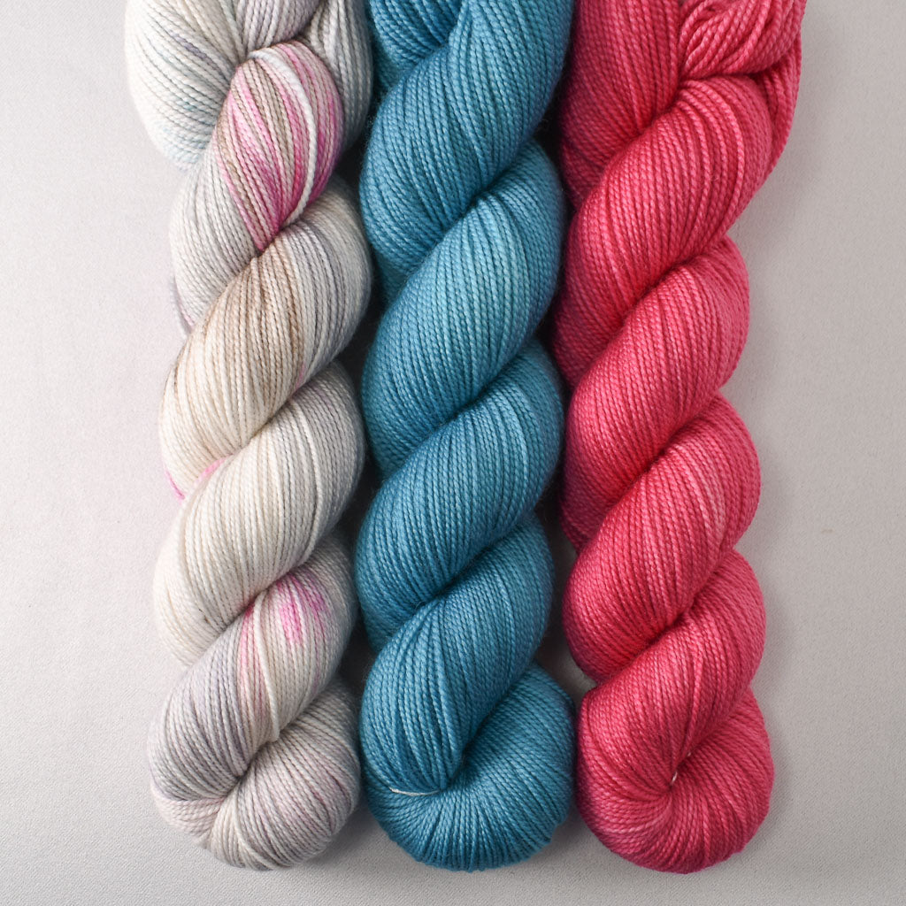 Toronto, Salish, and Sweet Pea - Miss Babs Yummy 2-Ply Trio