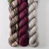 Tucked Away, Plum, and Oyster - Miss Babs Yowza Mini Trio