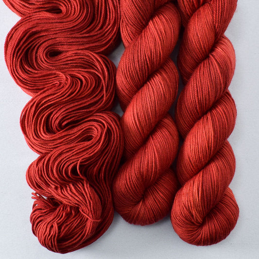 Turkey Red - Miss Babs Laurel Falls yarn