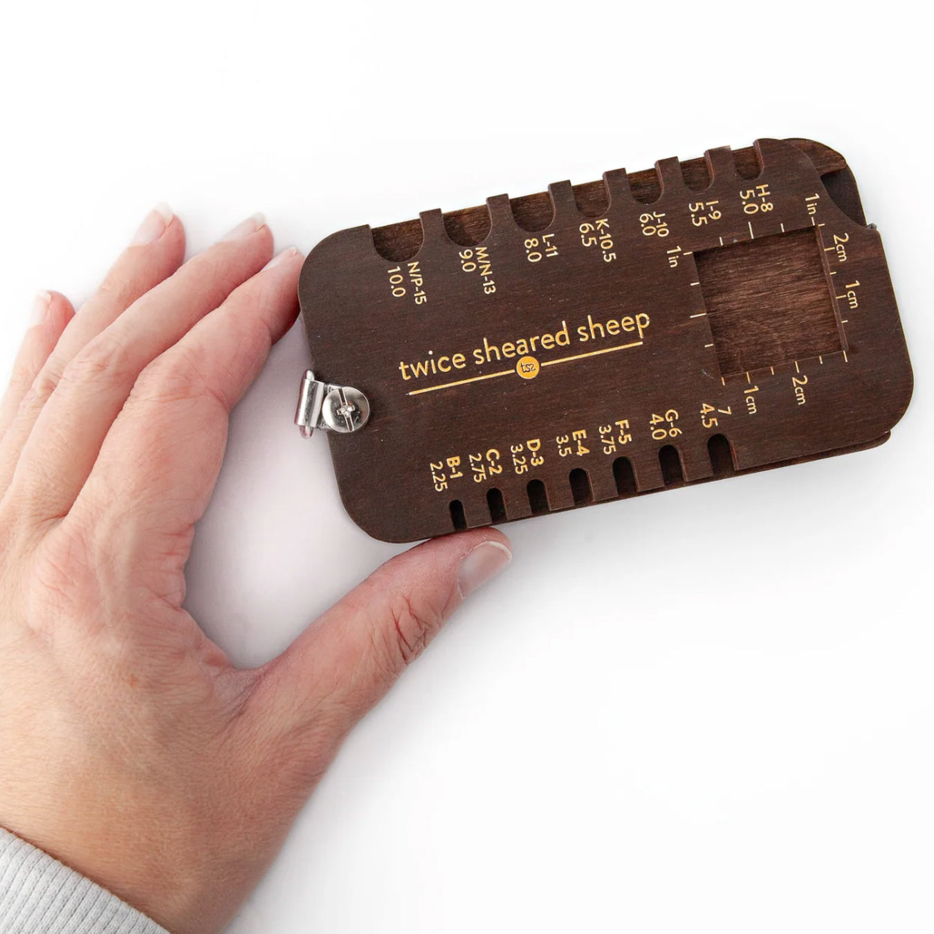 Twice Sheared Sheep Stitch Scout Multi-Tool for Knitters & Crocheters