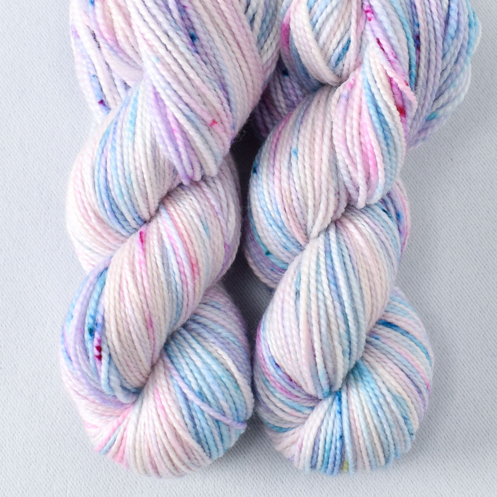 Unicorn Tail - Miss Babs Yummy 2-Ply Toes superwash Merino wool yarn