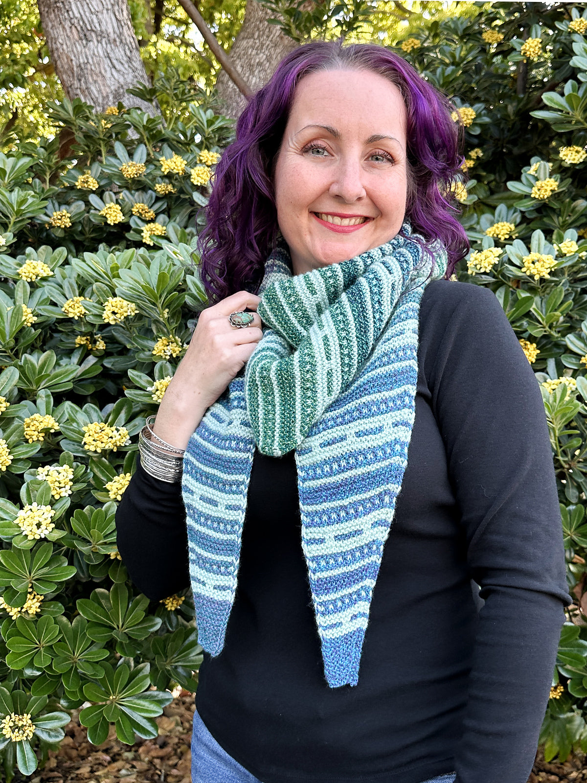 Deco Lines Scarf