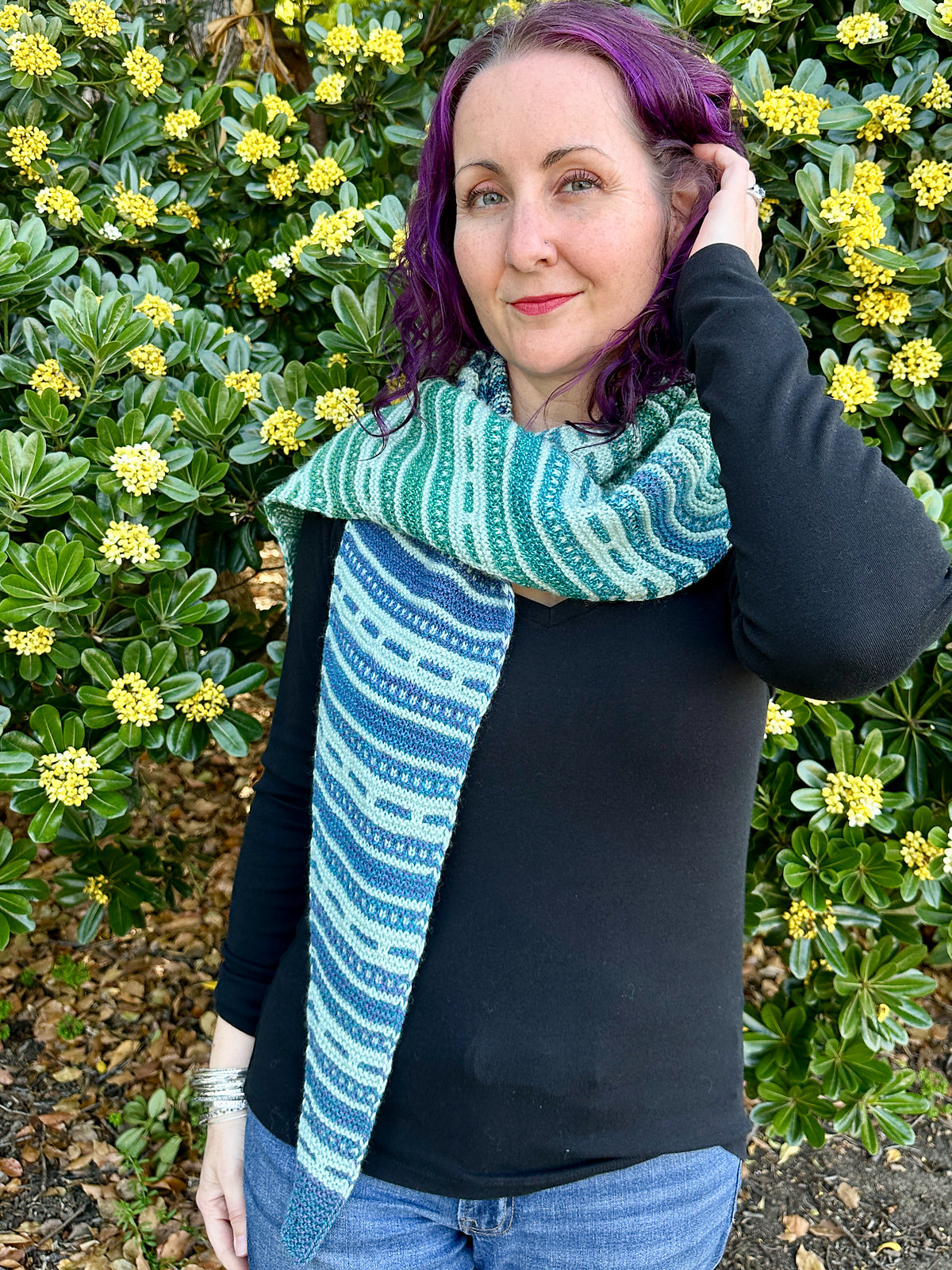 Deco Lines Scarf