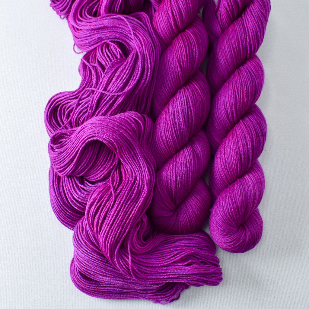 Violaceous - Miss Babs Putnam Merino wool and nylon sock yarn