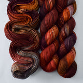 Volcanic Eruption - Miss Babs Yummy 2-Ply superwash Merino wool yarn