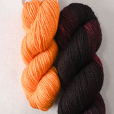 Volcanic Eruption and Beam - Miss Babs Sol Shawl Set