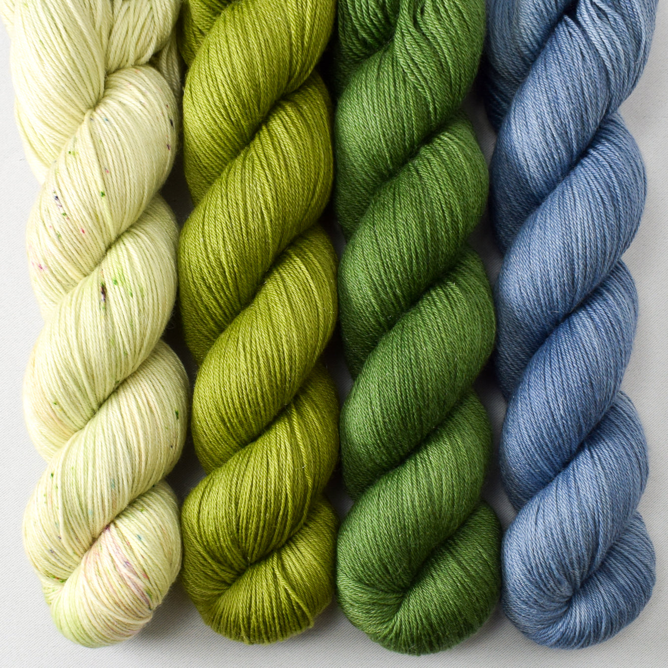 Wandflower, Dragon’s Claw, Herbalist, and Acid Wash - Miss Babs Tarte Quartet