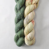 Wildcraft Estrellita and Pallon Beach Moonglow - Miss Babs Shiftling Shawl Set