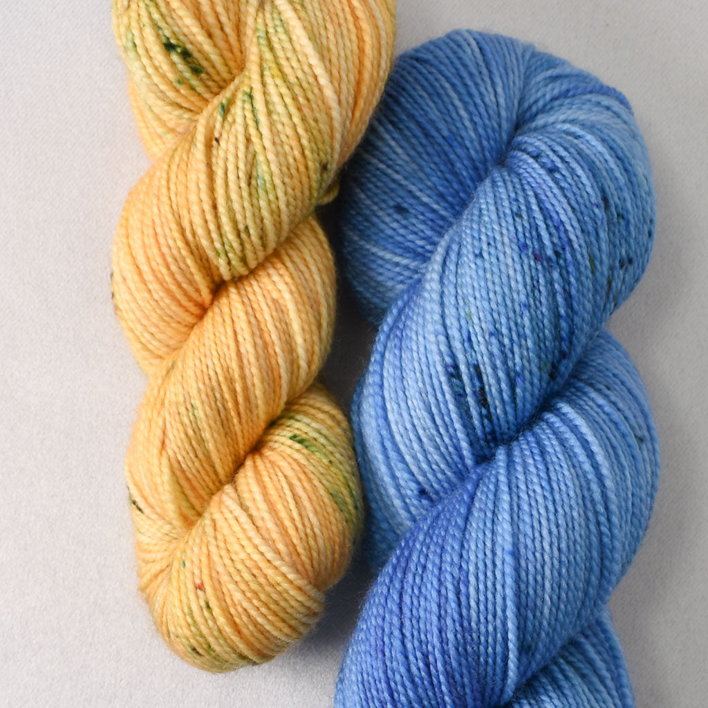 Wonderland and Snow Crocus - Miss Babs Sol Shawl Set