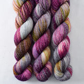 Zombie Prom - Miss Babs Estrellita fingering weight superwash merino and Lurex yarn