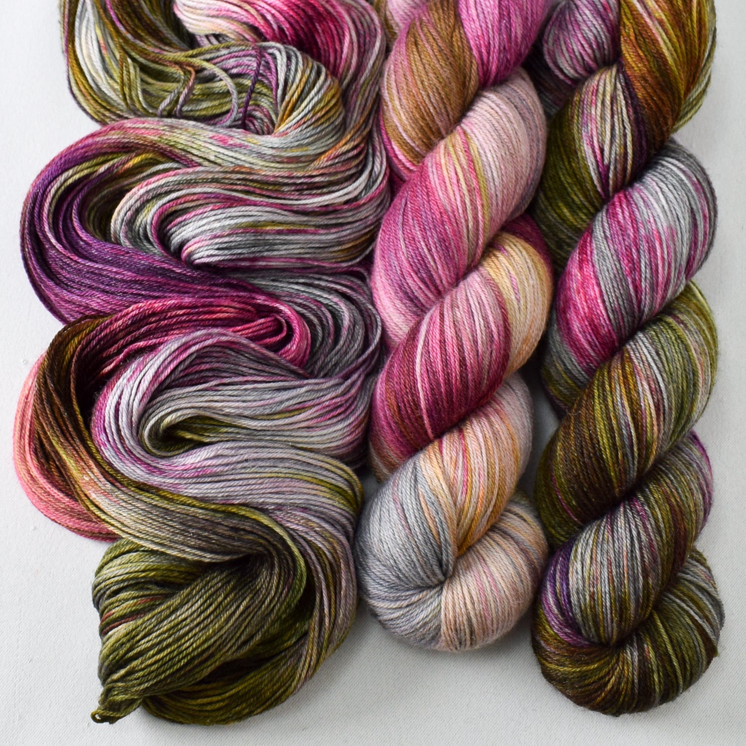 Zombie Prom - Miss Babs Tarte wool blend sock yarn