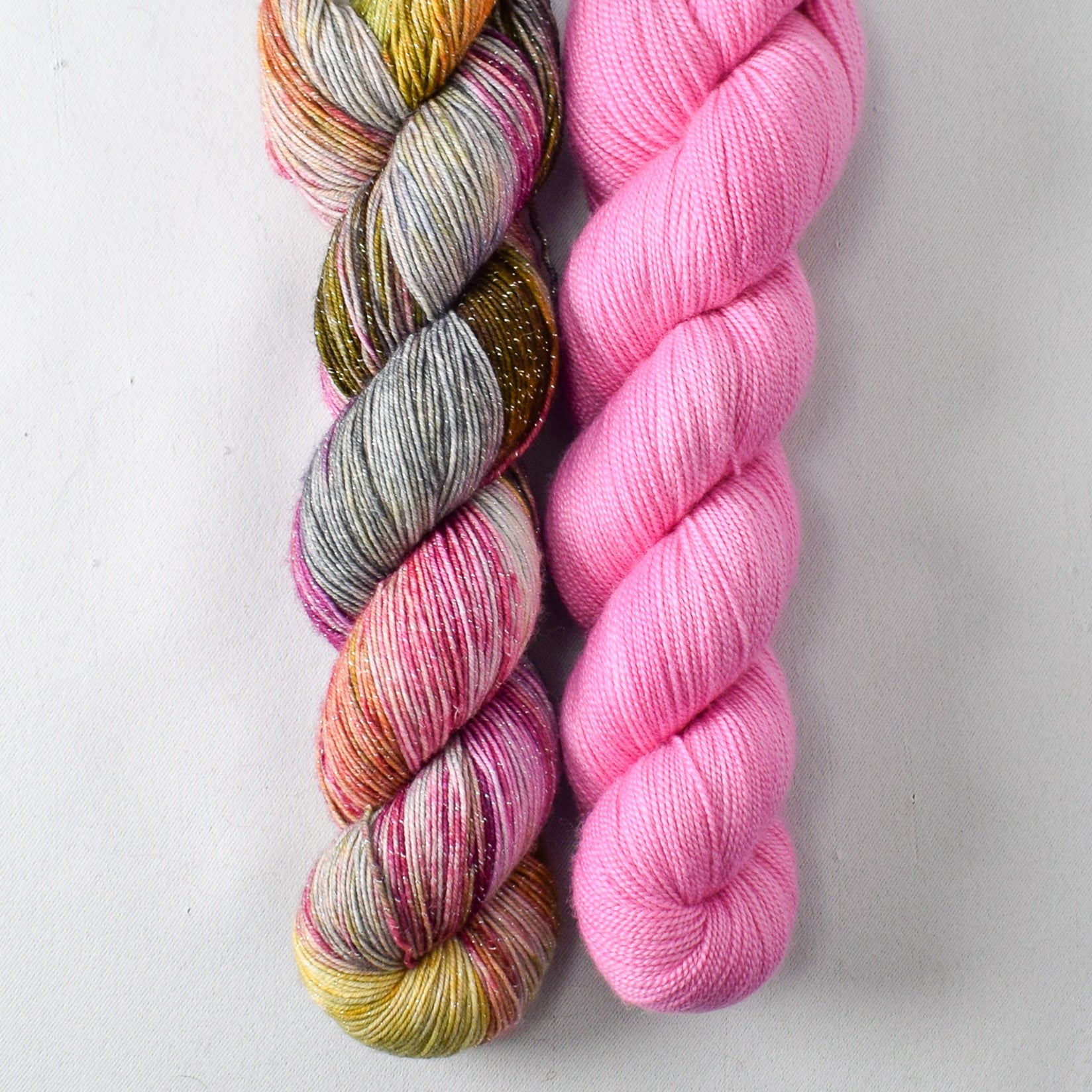 Zombie Prom Estrellita and Ruchbah Avon - Miss Babs Mosaicoscope Shawl Set