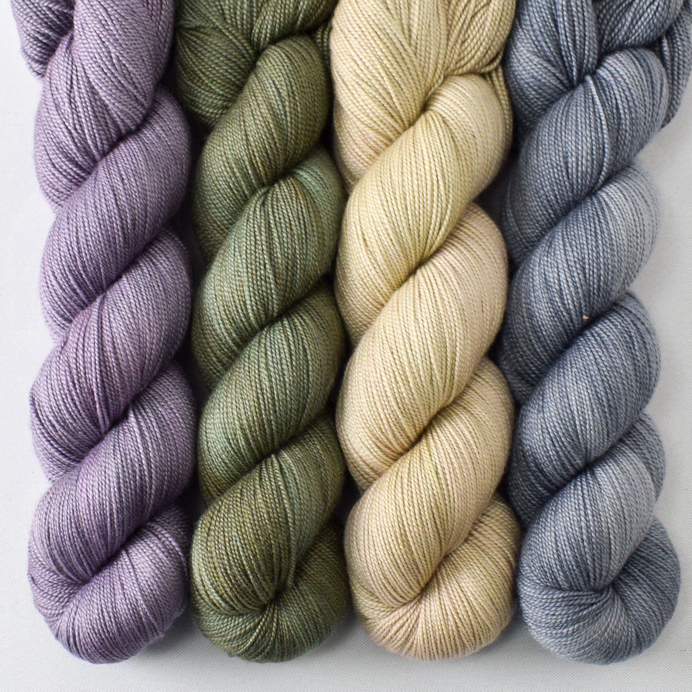 Zuniga, Sempervirens, Sayers, and Plot Twist - Miss Babs Avon Quartet