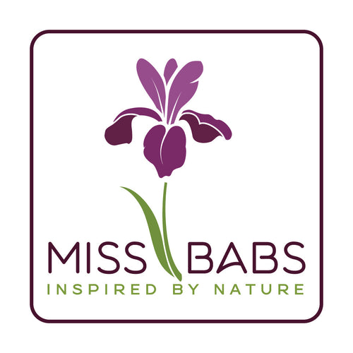 Irises - Miss Babs K2 yarn