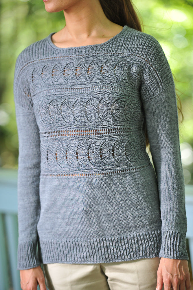 Frozen Leaves Pullover