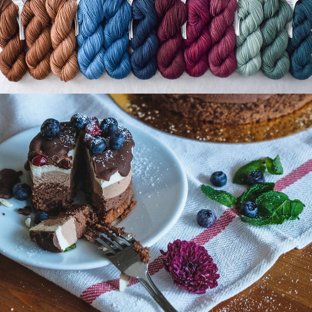 Decadence - Great British Baking Shawl Set