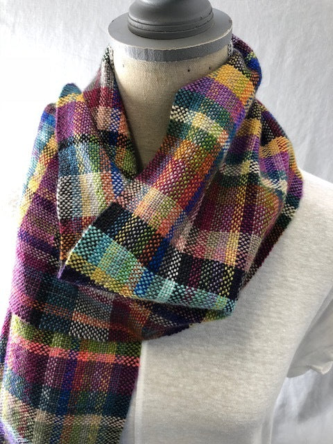 Weftovers Scarf - PDF Weaving Pattern