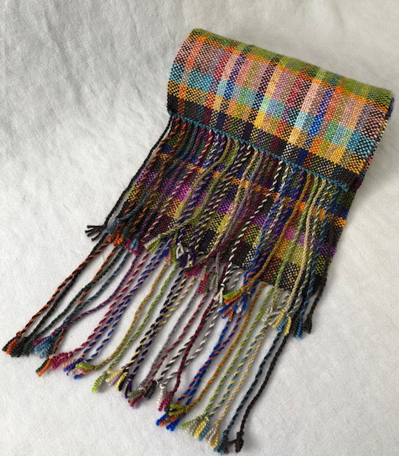Weftovers Scarf - PDF Weaving Pattern