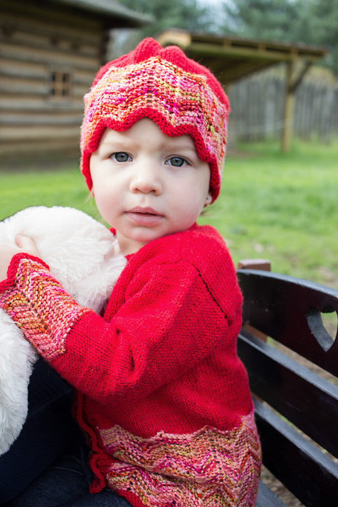 Couthy Hat and Cardigan