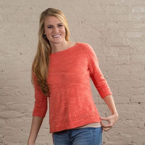 Perforated Sweater