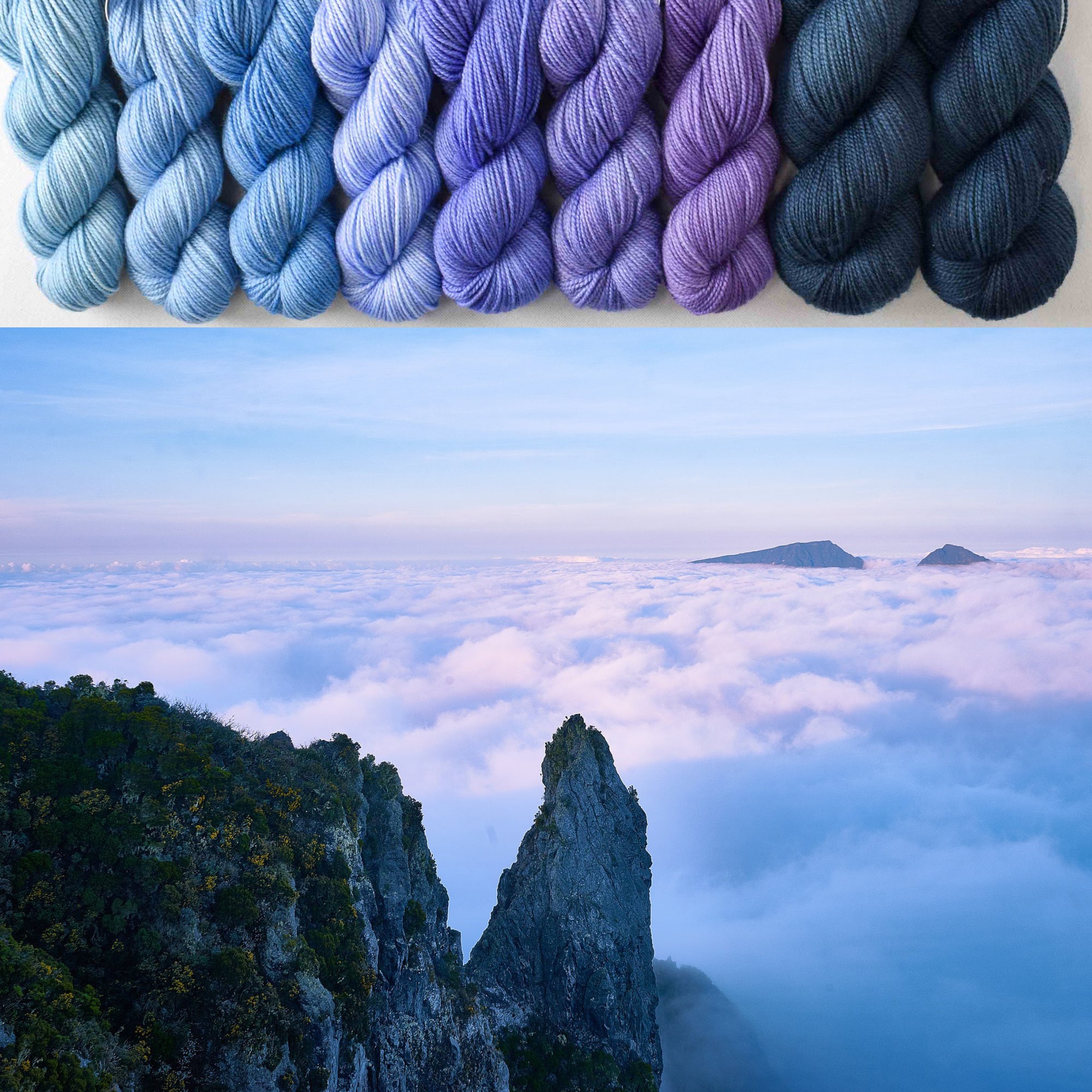 Cloud Valley with Eternity - Mountain Musings Set - Babette