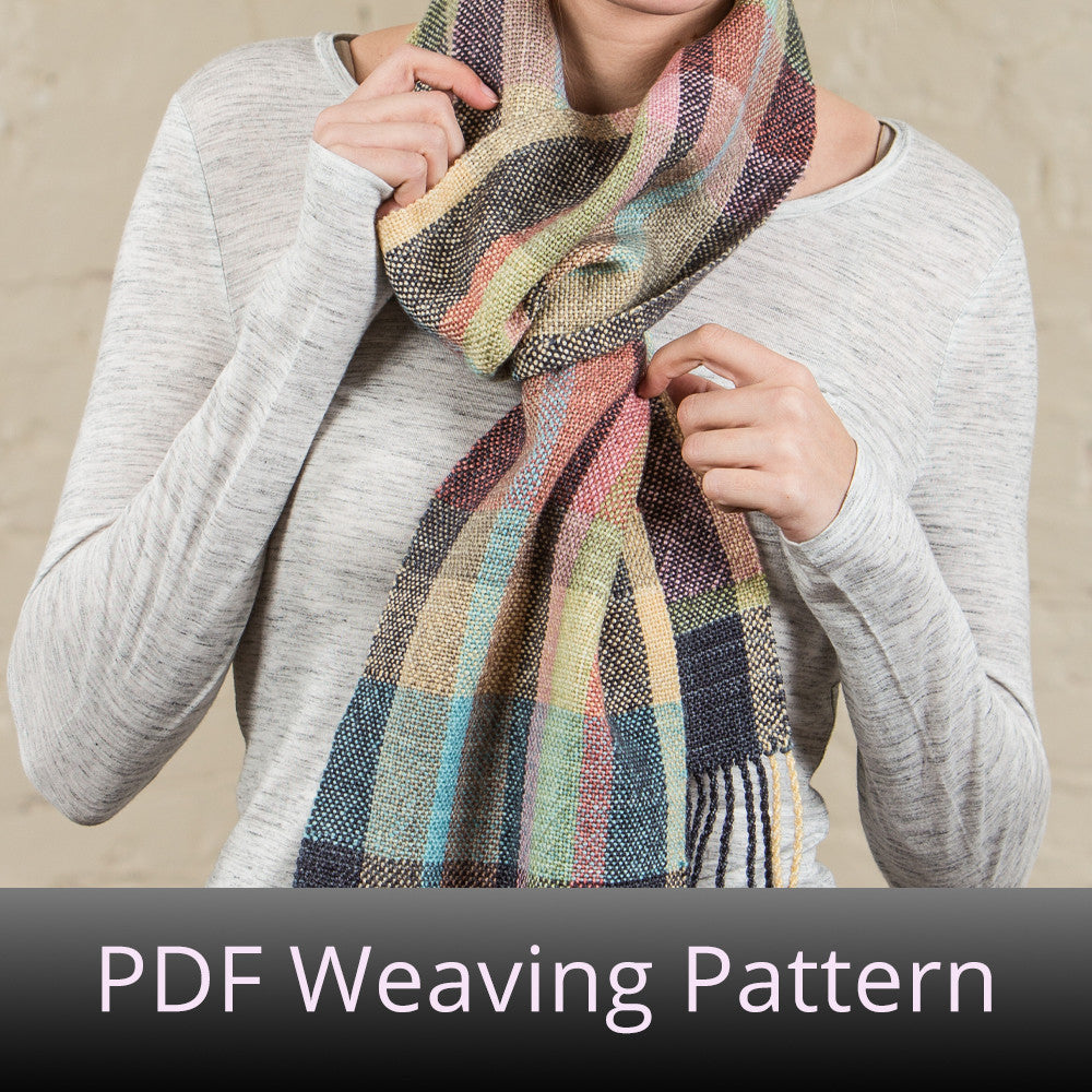 Spring Polydactyl Scarf - PDF Weaving Pattern