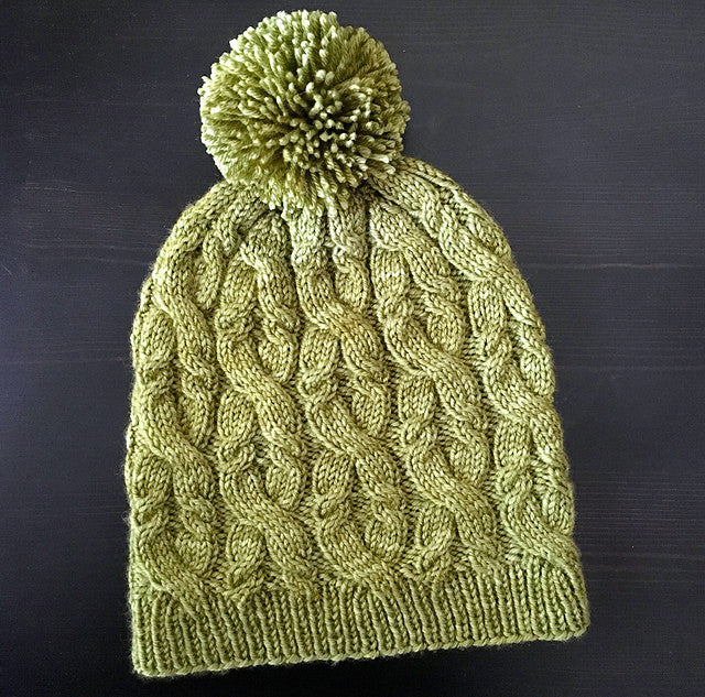 Sultana Cabled Hat - Miss Babs Project