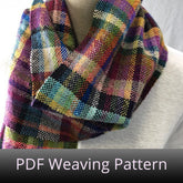 Weftovers Scarf - PDF Weaving Pattern