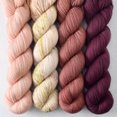 Abiquiu, Cordovan, Karabiber, Sparkling Sand - Miss Babs Yummy 2-Ply Quartet